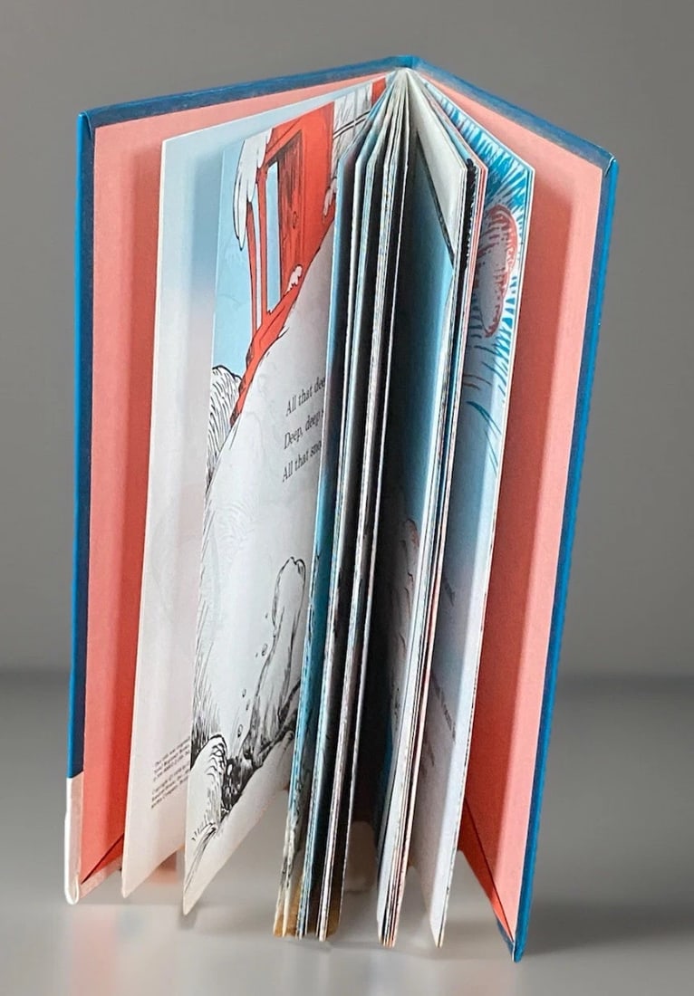 The Cat In The Hat Comes Back Dr. Seuss Grolier Book Club Edition 1958 HC VGood+ - 9