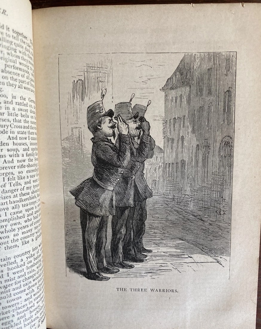 Dickens' Works Ill. Uncommercial Traveller, Additional Christmas 1875 J. Osgood - 9