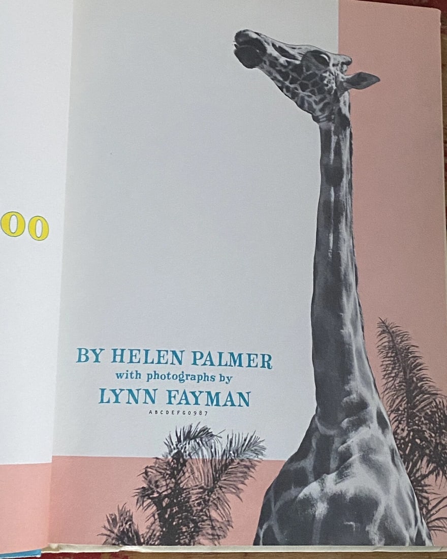 I Was Kissed By A Seal At The Zoo Dr. Seuss 1st Ed. Helen Palmer 1962 HC BC Ed. - 3