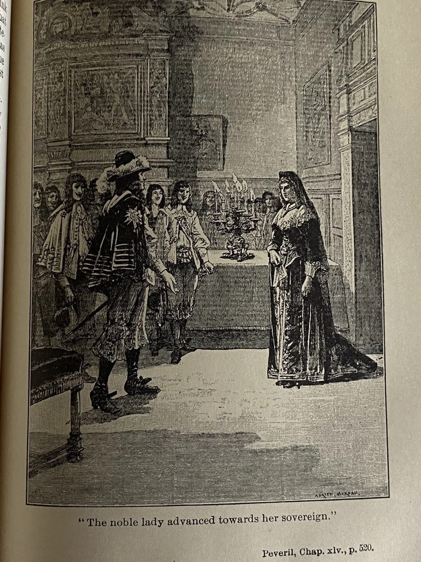 The Works OfSir Walter Scott Waverley Novels Peveril of the Peak Univ.Ed. Vol.IV - 11