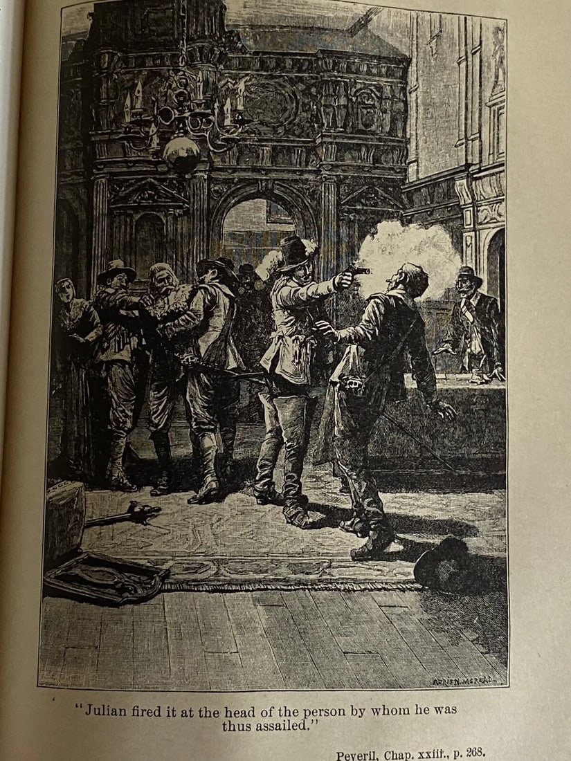 The Works OfSir Walter Scott Waverley Novels Peveril of the Peak Univ.Ed. Vol.IV - 12