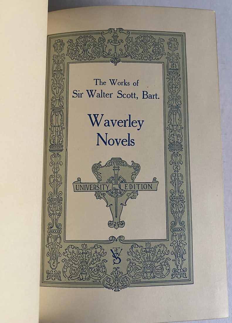 The Works OfSir Walter Scott Waverley Novels Peveril of the Peak Univ.Ed. Vol.IV - 2