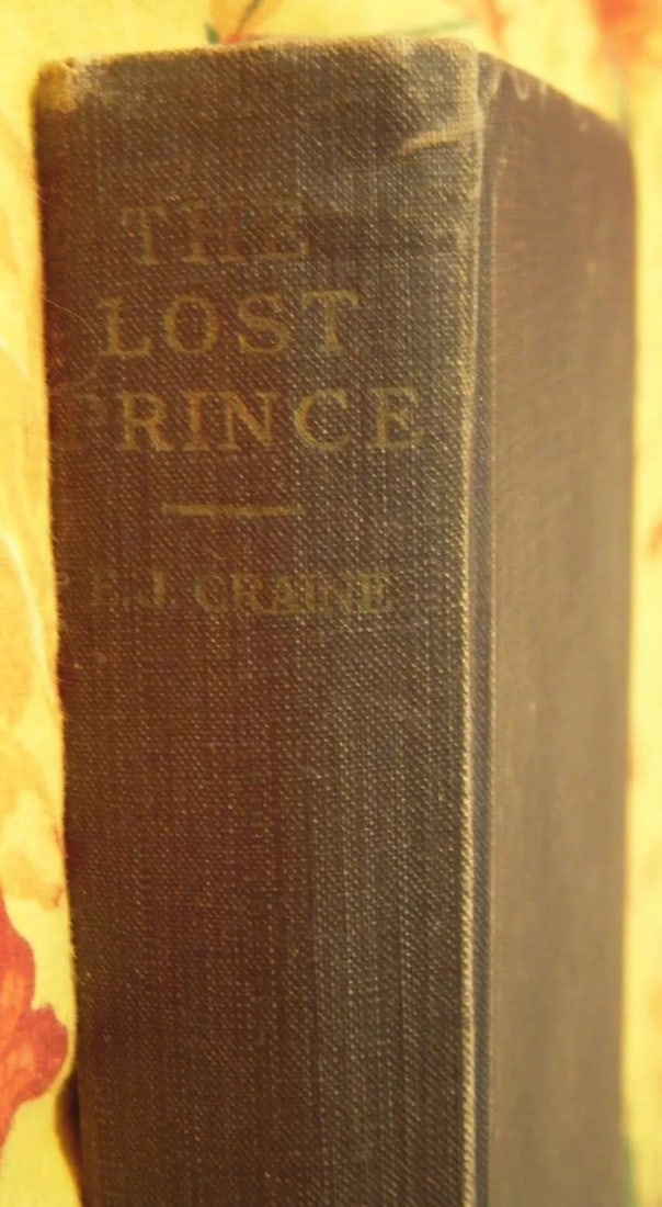The Lost Prince E.J. Craine & Lotta Backsai World Syndicate Publ. 1932 HC 1st - 2