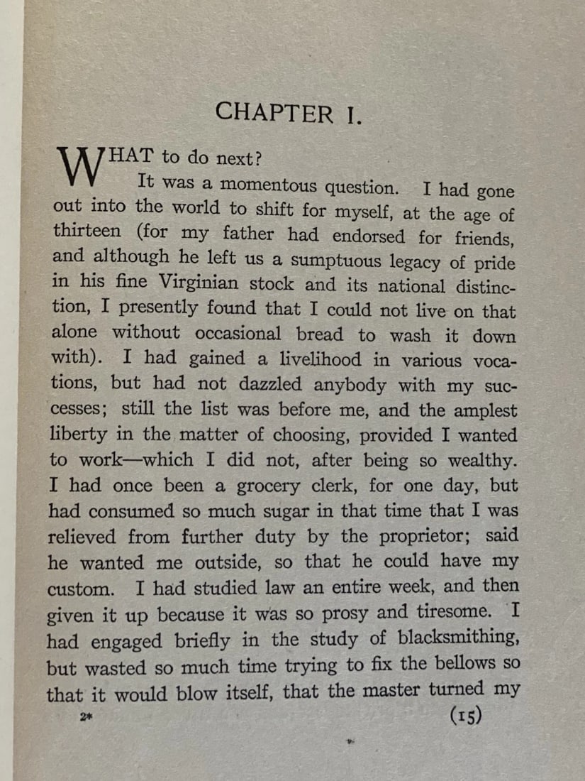 Mark Twain Roughing It Author's National Edition Vol. VIII Book II 1913 HC Illus - 14