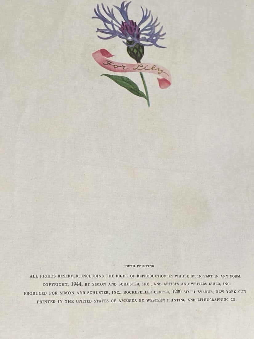 1944 ANIMAL STORIES BY GEORGES DUPLAIX 1st Ed/5th Simon & Schuster Vintage - 3