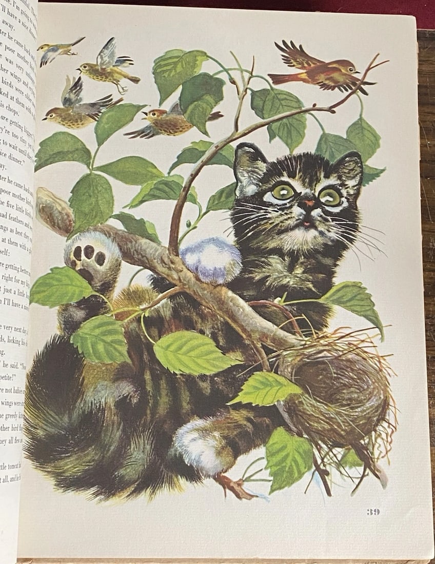 1944 ANIMAL STORIES BY GEORGES DUPLAIX 1st Ed/5th Simon & Schuster Vintage - 5