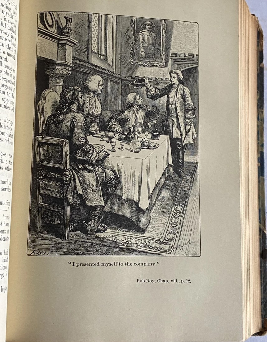 The Works Of Sir Walter Scott Waverley Novels Univ. Ed. Vol.III Illustr. Rob Roy - 5