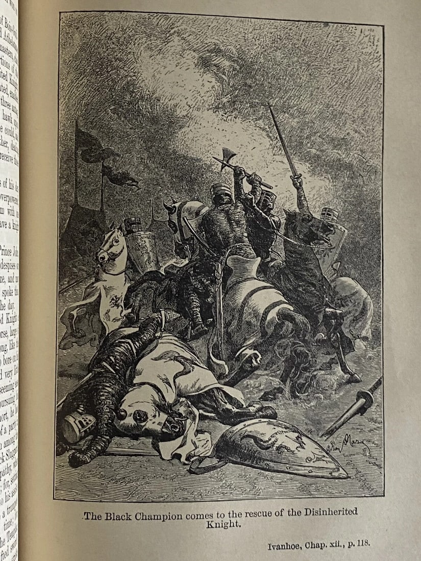 The Works Of Sir Walter Scott Waverley Novels Univ. Ed. Vol.III Illustr. Rob Roy - 9