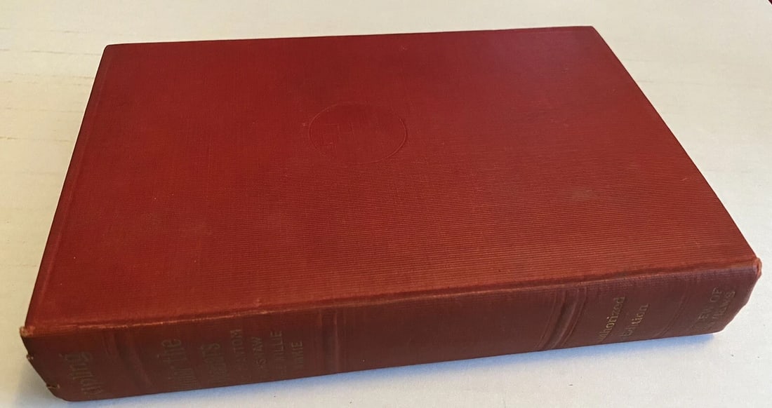 Kipling Auth Ed 1912 HC Under The Deodars, Phantom Rickshaw,Wee WillieWinkie - 2
