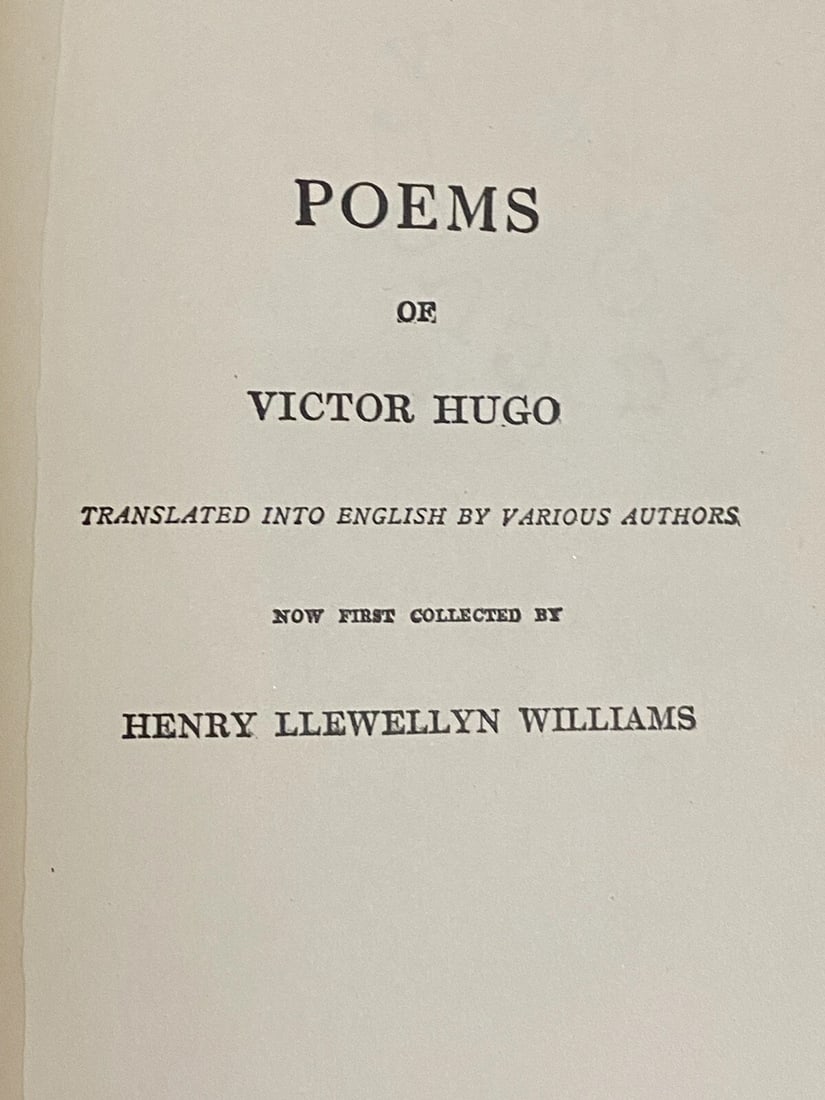 Works of Victor Hugo Poems and Dramas Vol IX University Society Antique Leather - 5