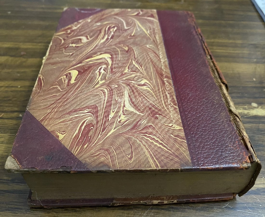 Works of Victor Hugo Poems and Dramas Vol IX University Society Antique Leather - 8