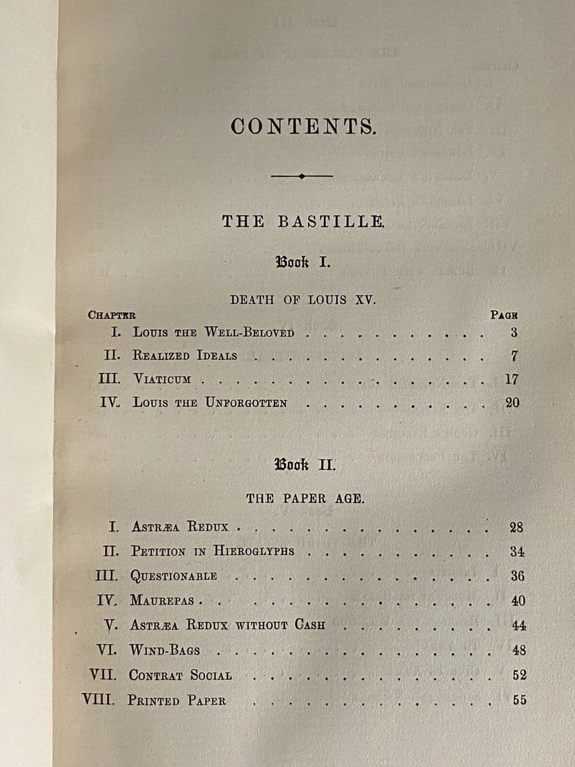Thomas Carlyle A HistoryTHE FRENCH REVOLUTION VOL. I Estes & Lauriat Boston, MA - 5