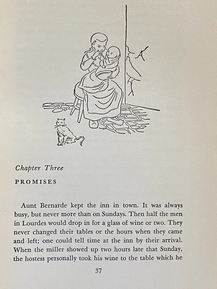 Bernadette And The Lady Hertha Pauli 1965 Hardcover Dust Jacket - 10