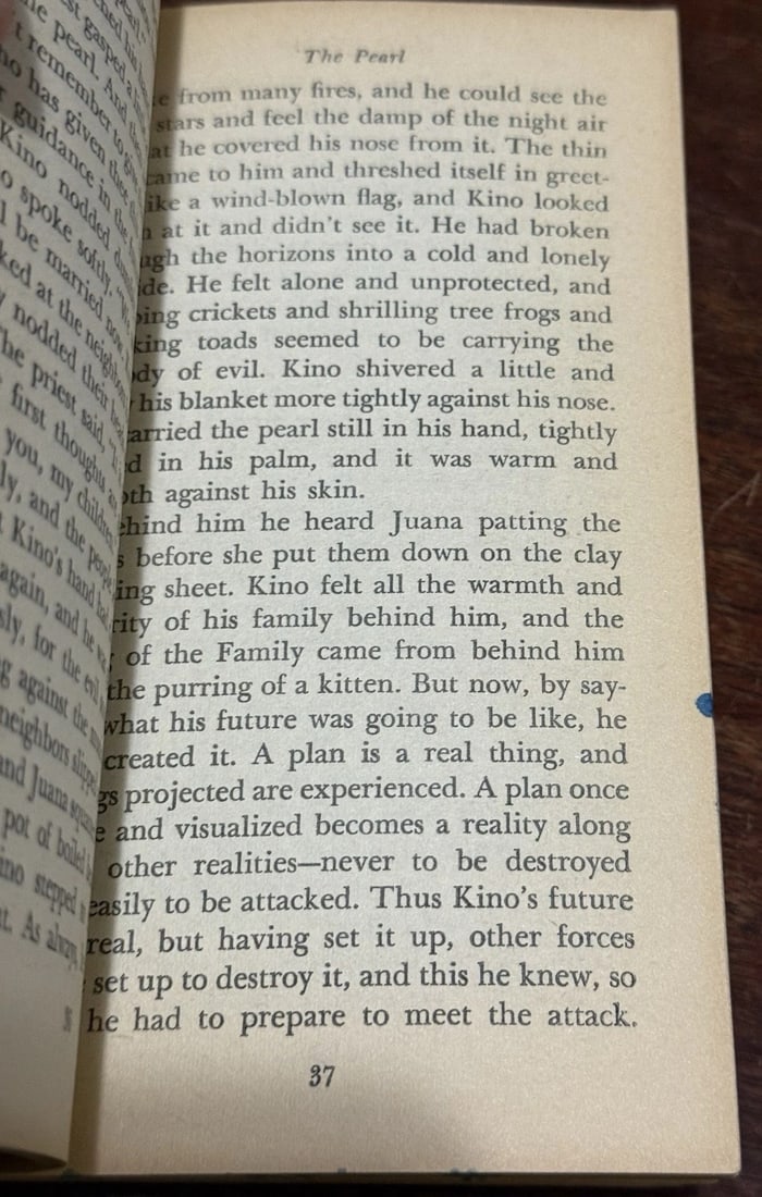 The Pearl by John Steinbeck 1964 18th Paperback A Bantam Pathfinder Edition Good - 9