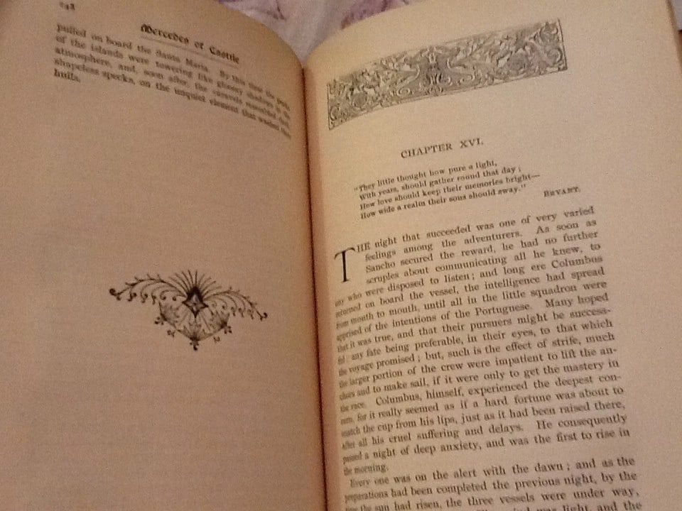 MERCEDES OF CASTILE James Fenimore Cooper No 478/1000 LeatherStockingEd. No Date - 12