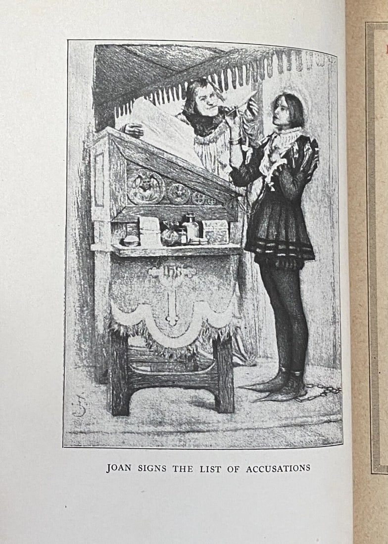 Joan of Arc By Mark Twain Volume II Author's Uniform Edition 1899 Hardcover - 4
