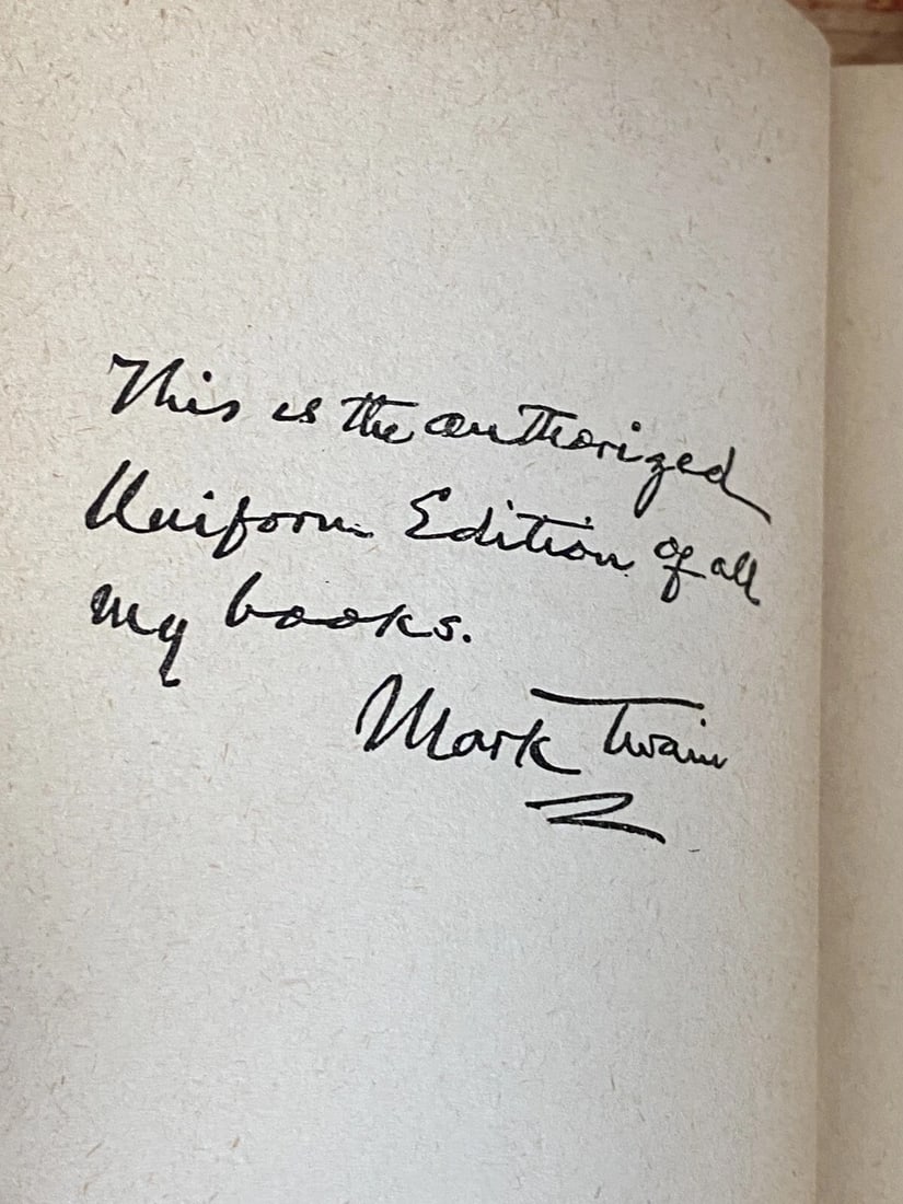 Joan of Arc By Mark Twain Volume II Author's Uniform Edition 1899 Hardcover - 5