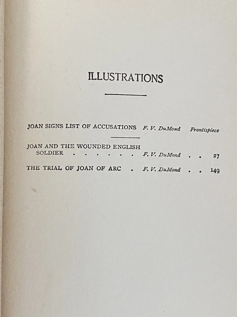 Joan of Arc By Mark Twain Volume II Author's Uniform Edition 1899 Hardcover - 8