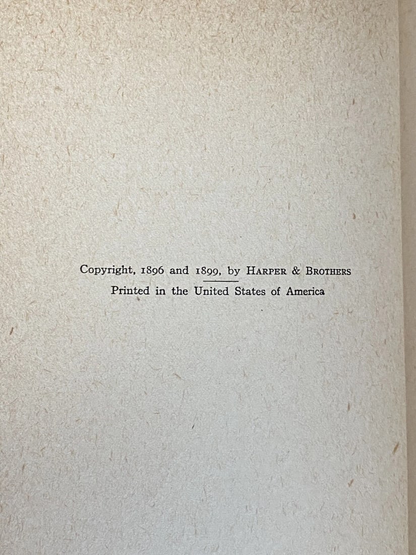 Joan of Arc By Mark Twain Volume II Author's Uniform Edition 1899 Hardcover - 9