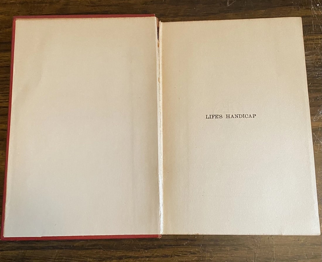 Life's Handicap By Rudyard Kipling 1912 With Swastika Doubleday HC - 9