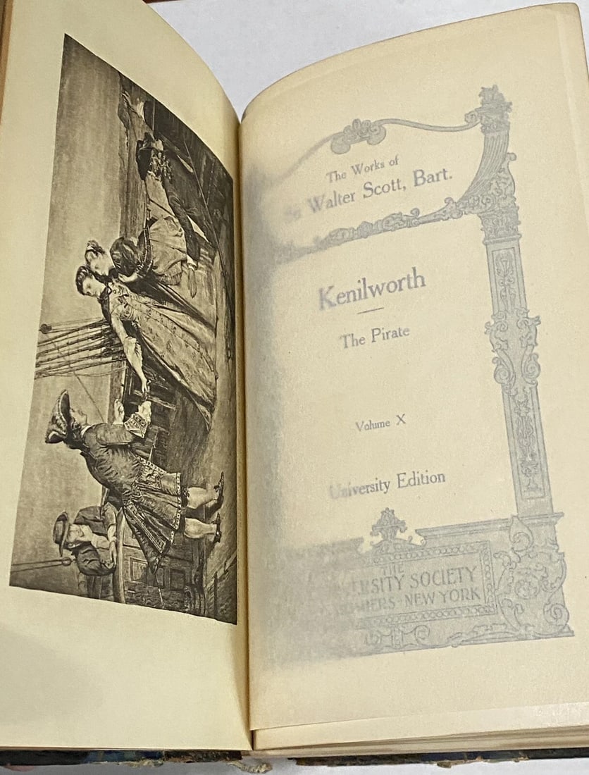 The Works OfSir Walter Scott Waverley Novels Kenilworth University Edition Vol.X - 4