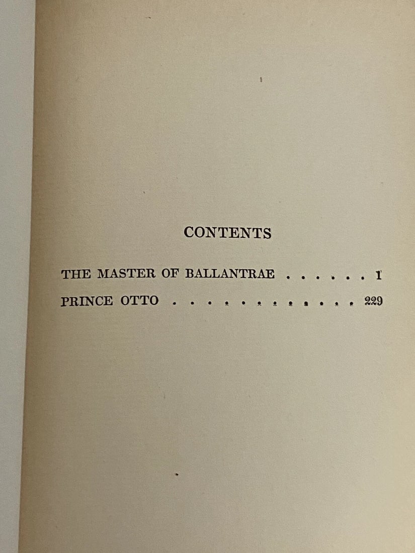The Master of Ballantrae Vol IV Rob't Louis Stevenson Ltd. Ed 1,000 1906 De Luxe - 13