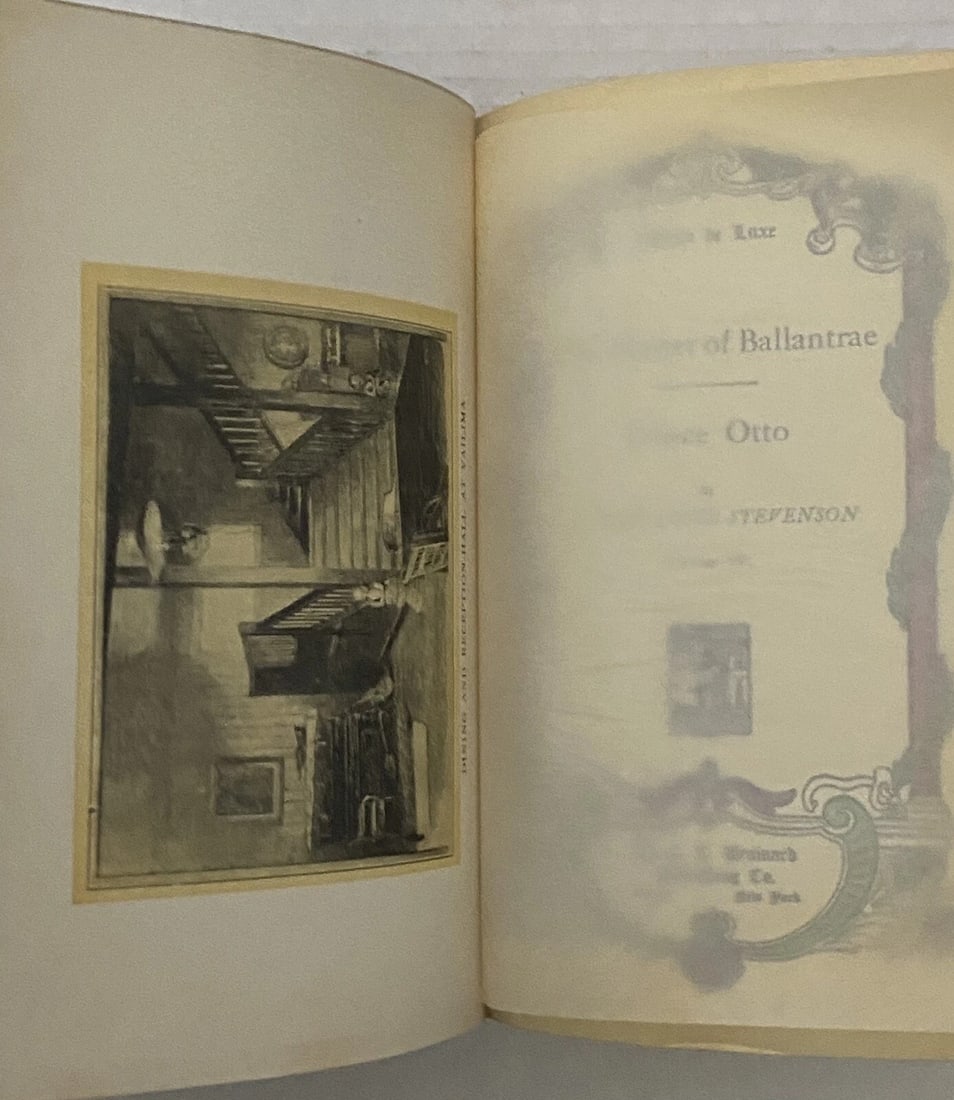 The Master of Ballantrae Vol IV Rob't Louis Stevenson Ltd. Ed 1,000 1906 De Luxe - 5