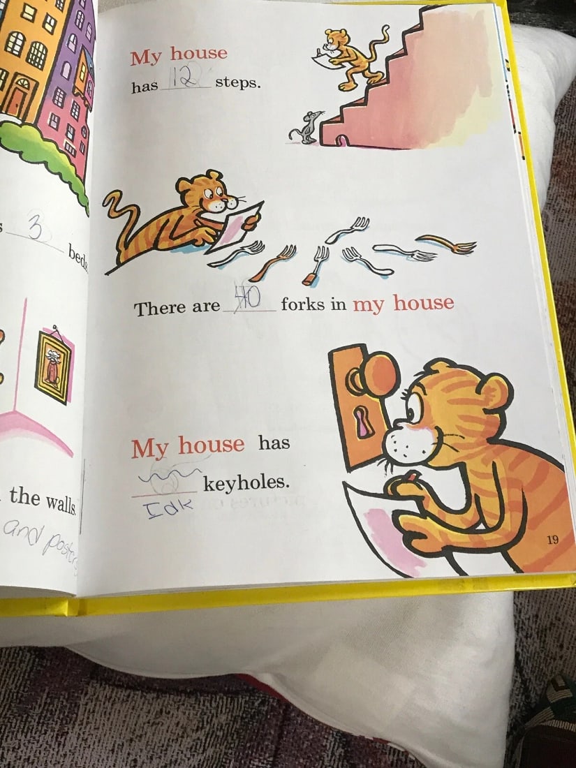 Classic Seuss: My Book about Me by Me Myself 1st Ed. 1969 Random House HC LOOK! - 11