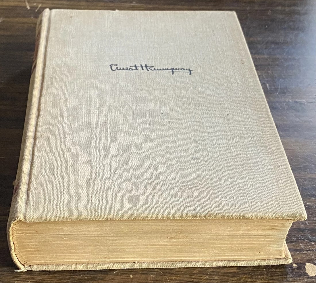 TRUE First Edition "For Whom the Bell Tolls" by Ernest Hemingway (1940) "A" - 12