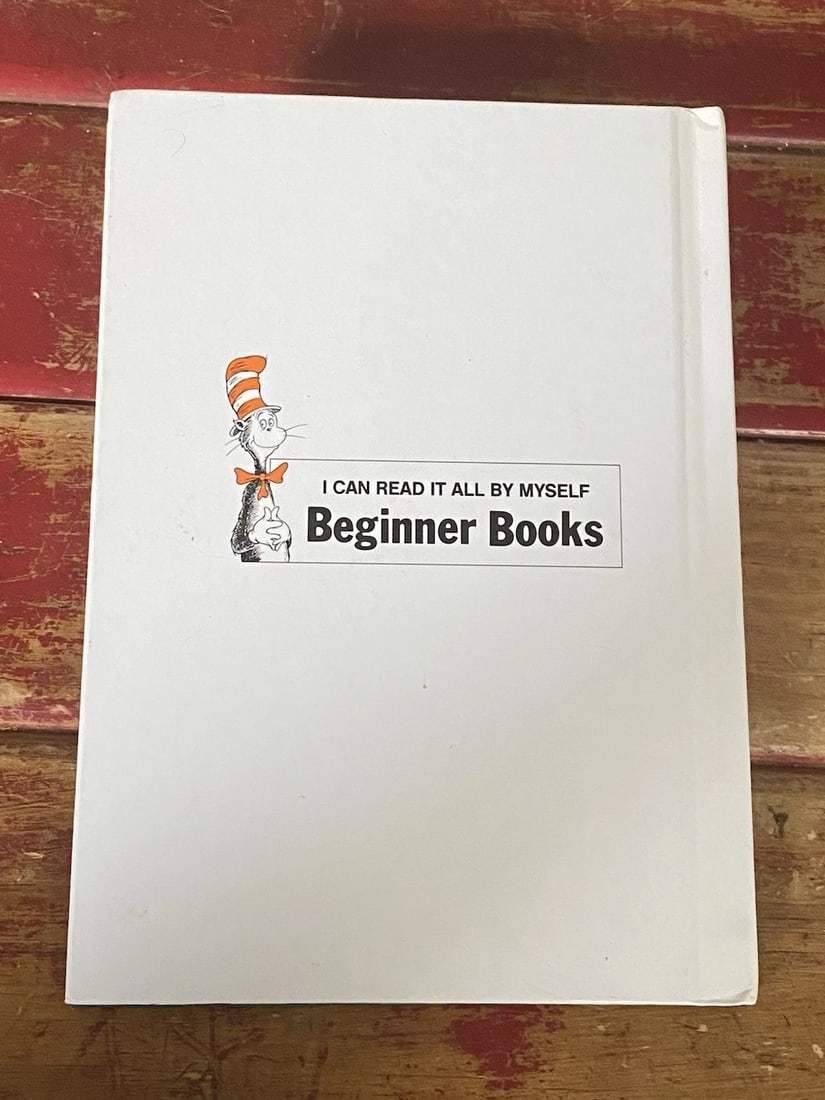 Hop on Pop Dr. Seuss 1963 Grolier Book Club Edition Hardcover Excellent Cond. - 3