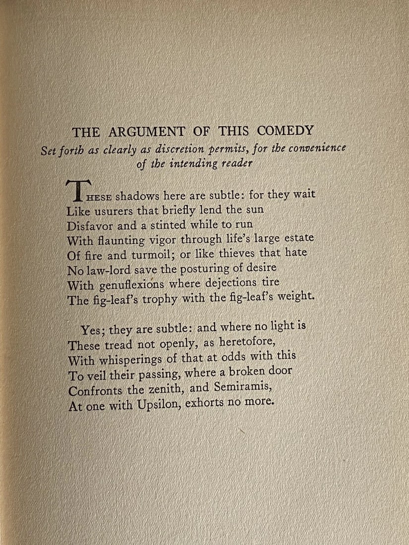 1st Edition 4th Print Something About Eve James Branch Cabell HC 1927 VGood - 9