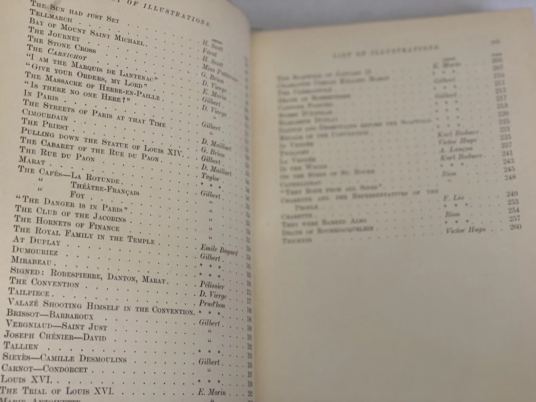 Victor Hugo’s Novels Vol. I Illustrated 1888 Library Edition Ninety Three VG - 12