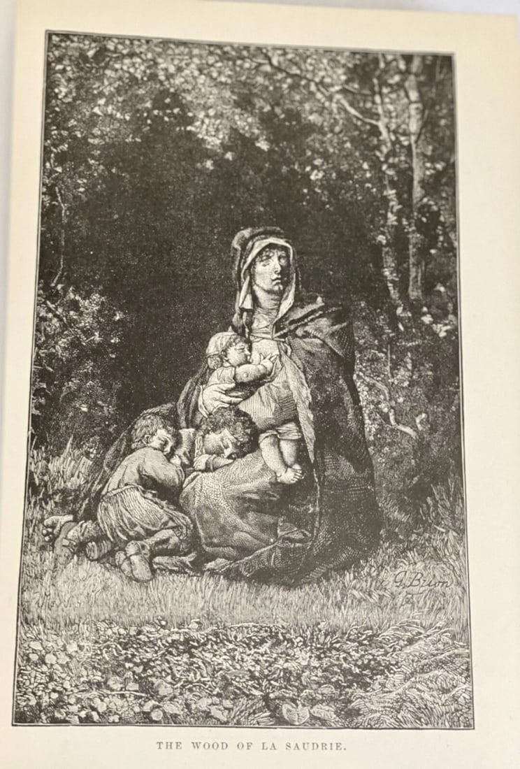 Victor Hugo’s Novels Vol. I Illustrated 1888 Library Edition Ninety Three VG - 13
