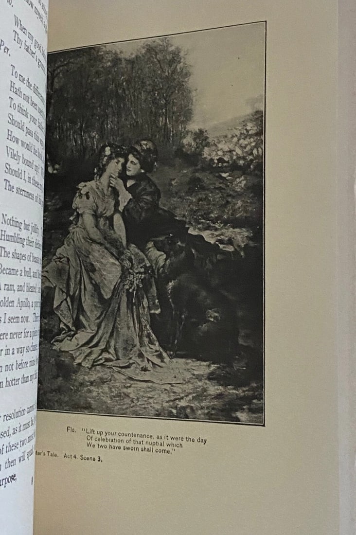 Shakespeare’s Works Elgin Ed. Deluxe Vol. XII #360/1000 Morris 1901 Winter’sTale - 6