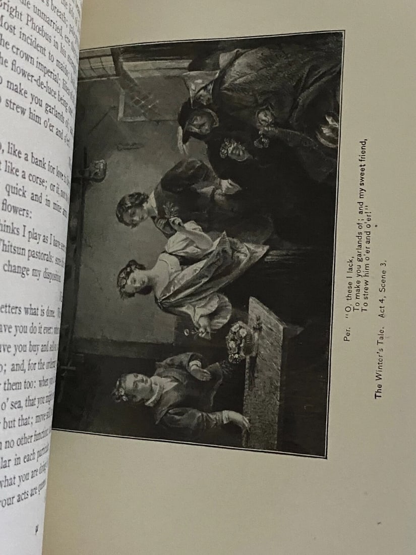 Shakespeare’s Works Elgin Ed. Deluxe Vol. XII #360/1000 Morris 1901 Winter’sTale - 8
