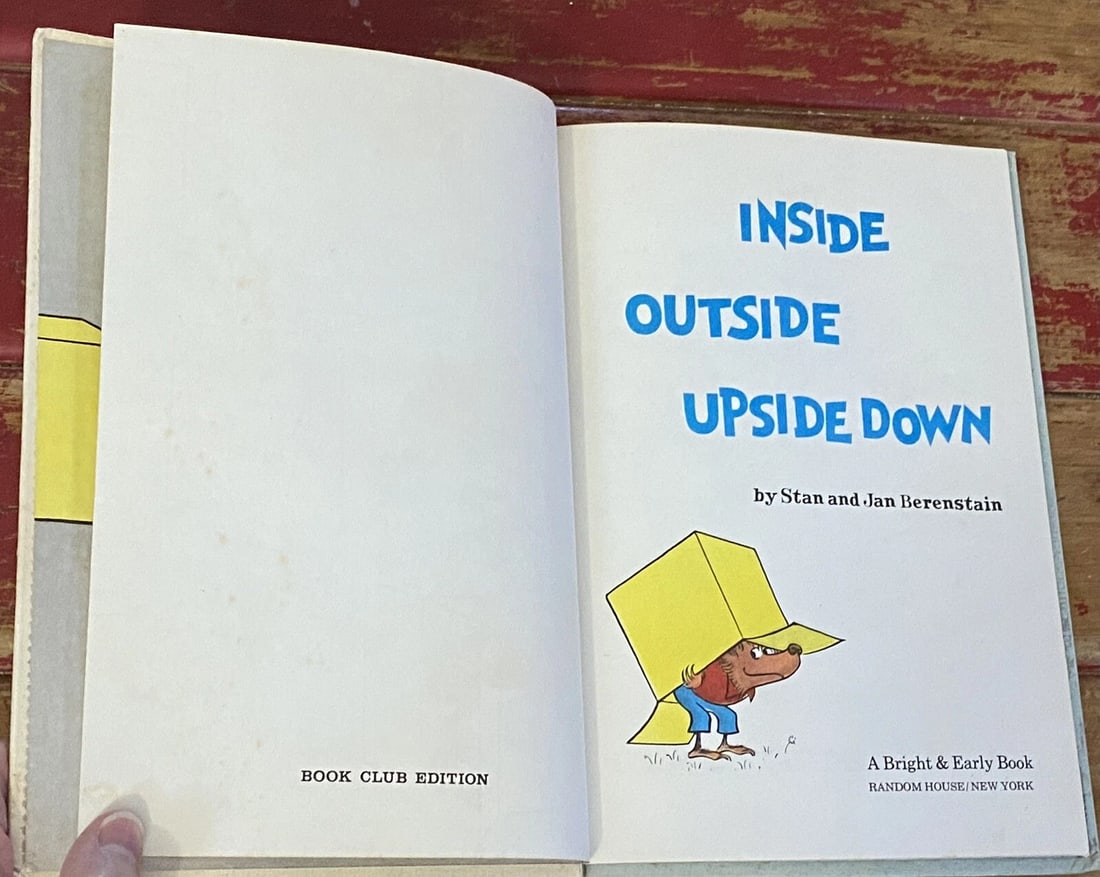 Inside Outside Upside Down 1968 HC Excellent condition - 3