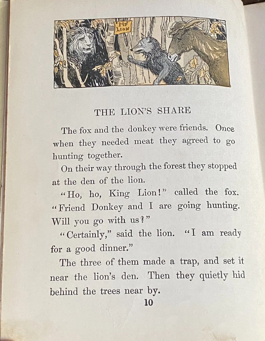 1923 Story Hour Readers Revised Primer Children's Book Coe & Christie Illust1923 - 13
