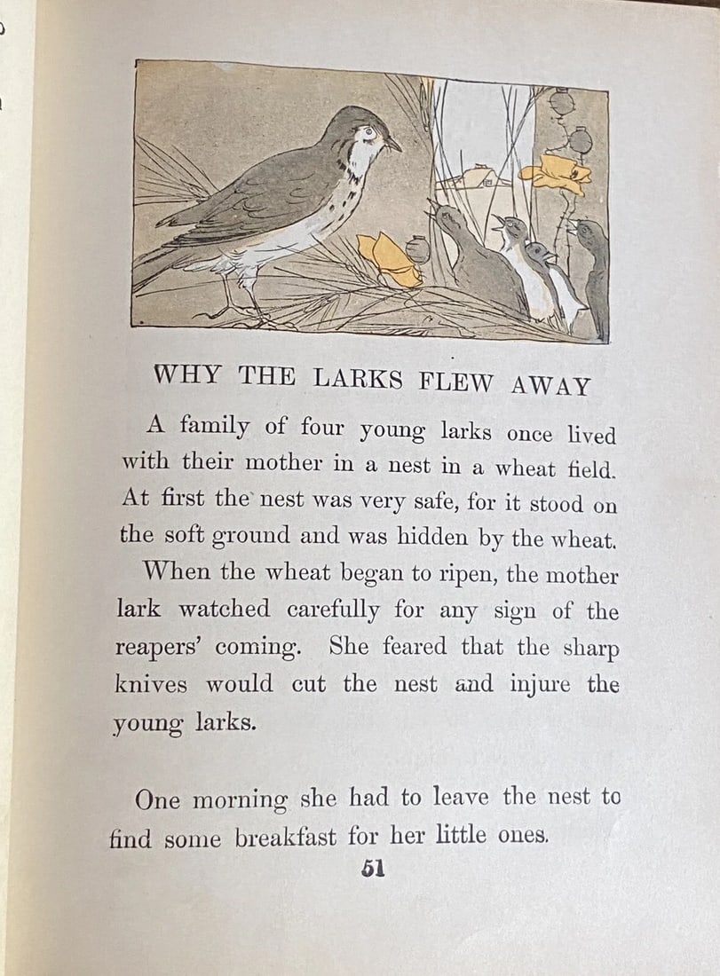 1923 Story Hour Readers Revised Primer Children's Book Coe & Christie Illust1923 - 15