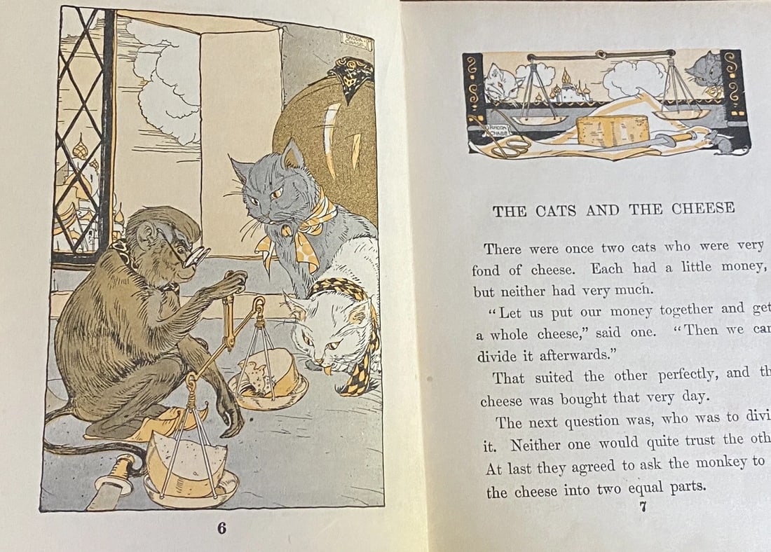 1923 Story Hour Readers Revised Primer Children's Book Coe & Christie Illust1923 - 5