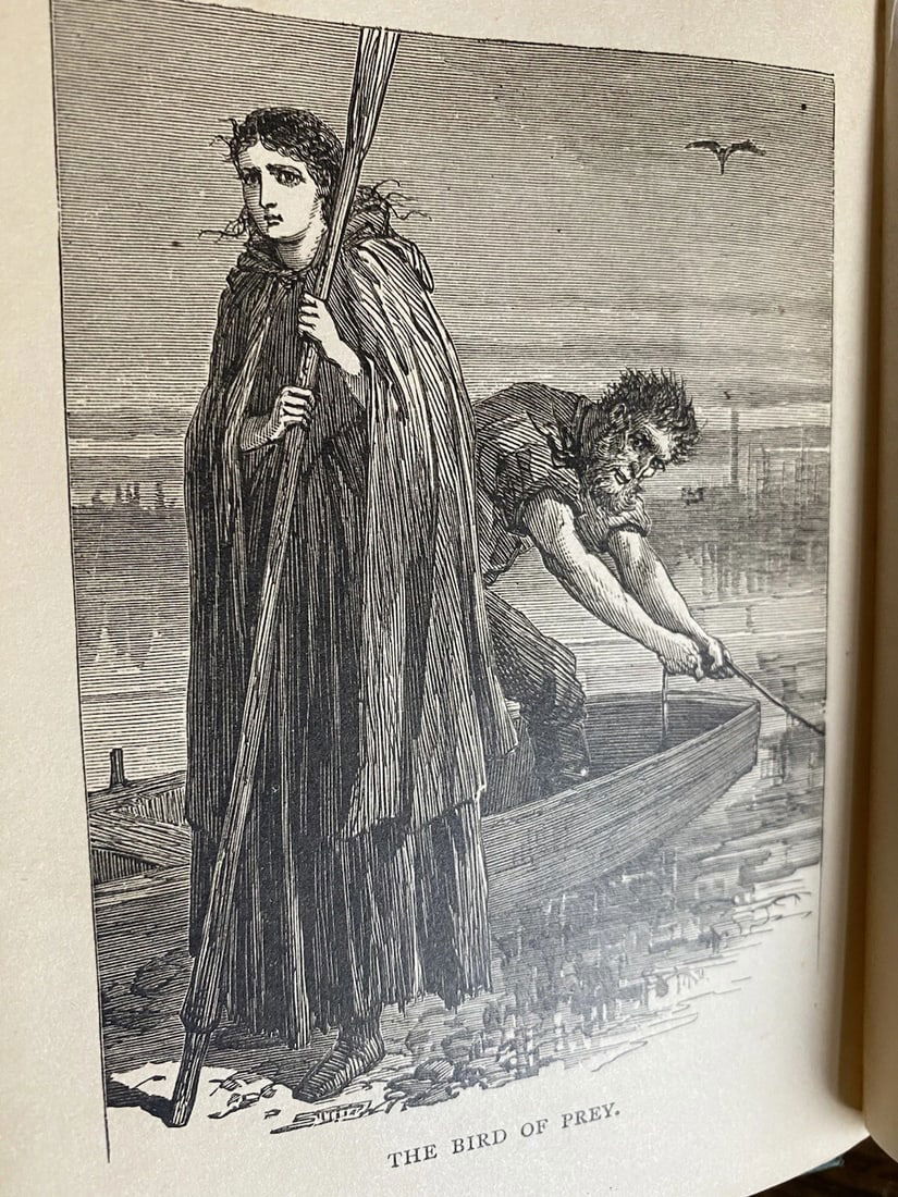 Dickens' Works Illustrated Our Mutual Friend James R. Osgood & Co.Boston 1875 HC - 4