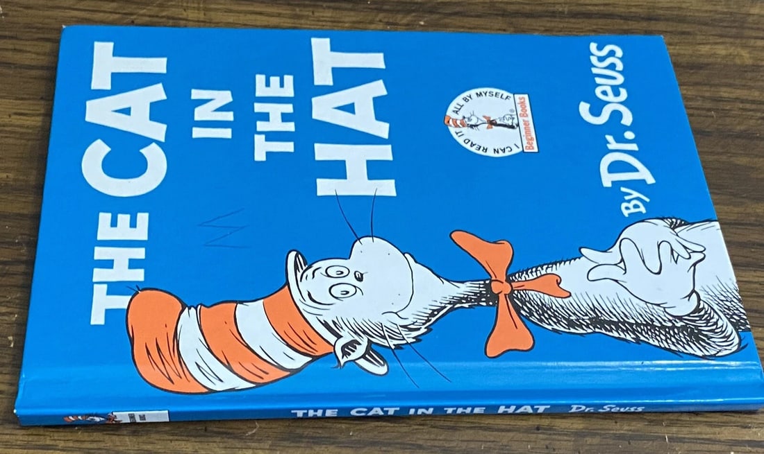 THE CAT IN THE HAT By Dr. Seuss Beginner Books Book Club Edition 1957/1985 - 4