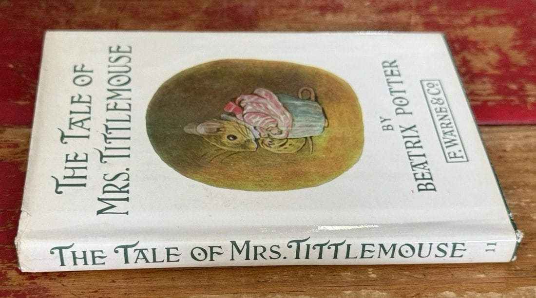 The Tale of Mrs. Tittlemouse BEATRIX POTTER HC/DJ 1938 2nd Printing Very Good! - 7