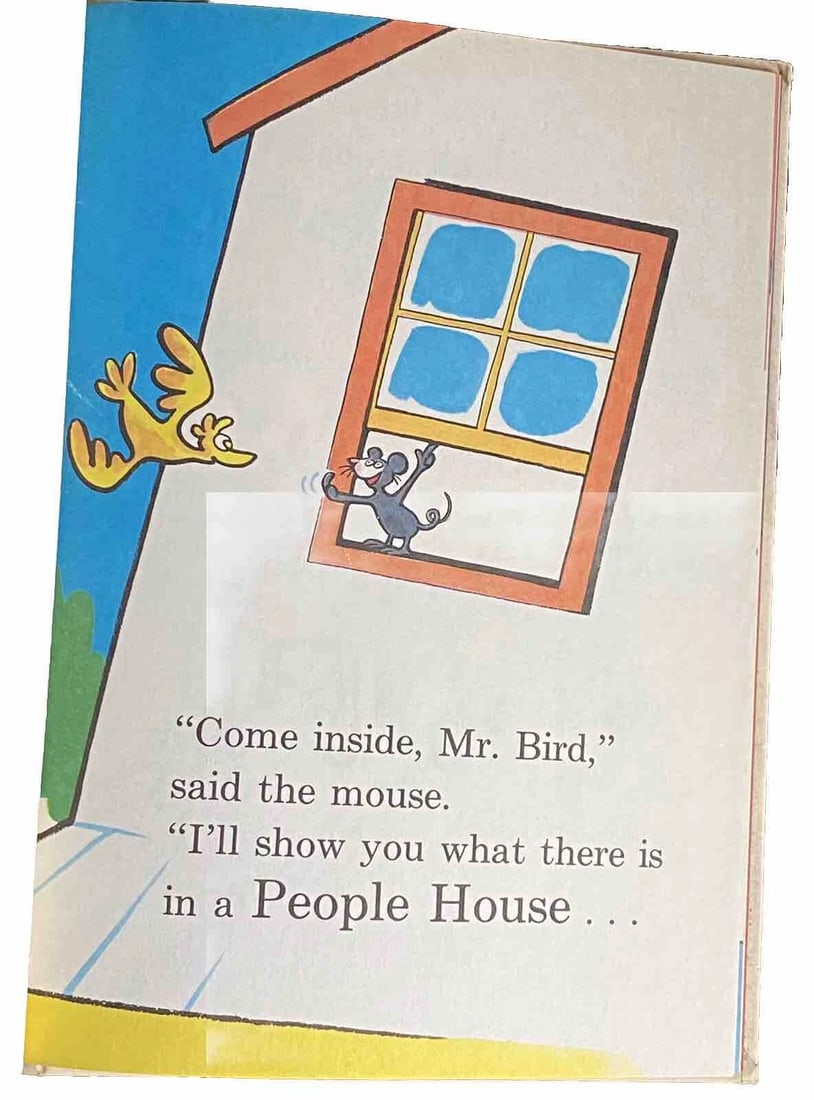 Dr. Seuss In A People House Theo LeSieg Book Club Edition 1972 1st Ed/Print VG - 11