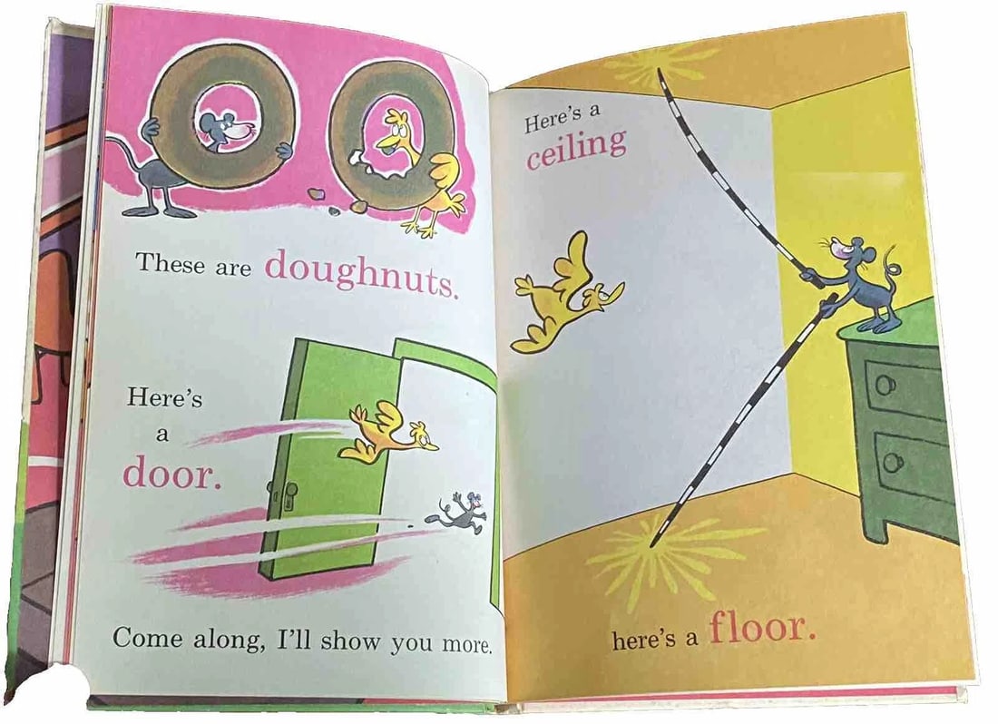 Dr. Seuss In A People House Theo LeSieg Book Club Edition 1972 1st Ed/Print VG - 12