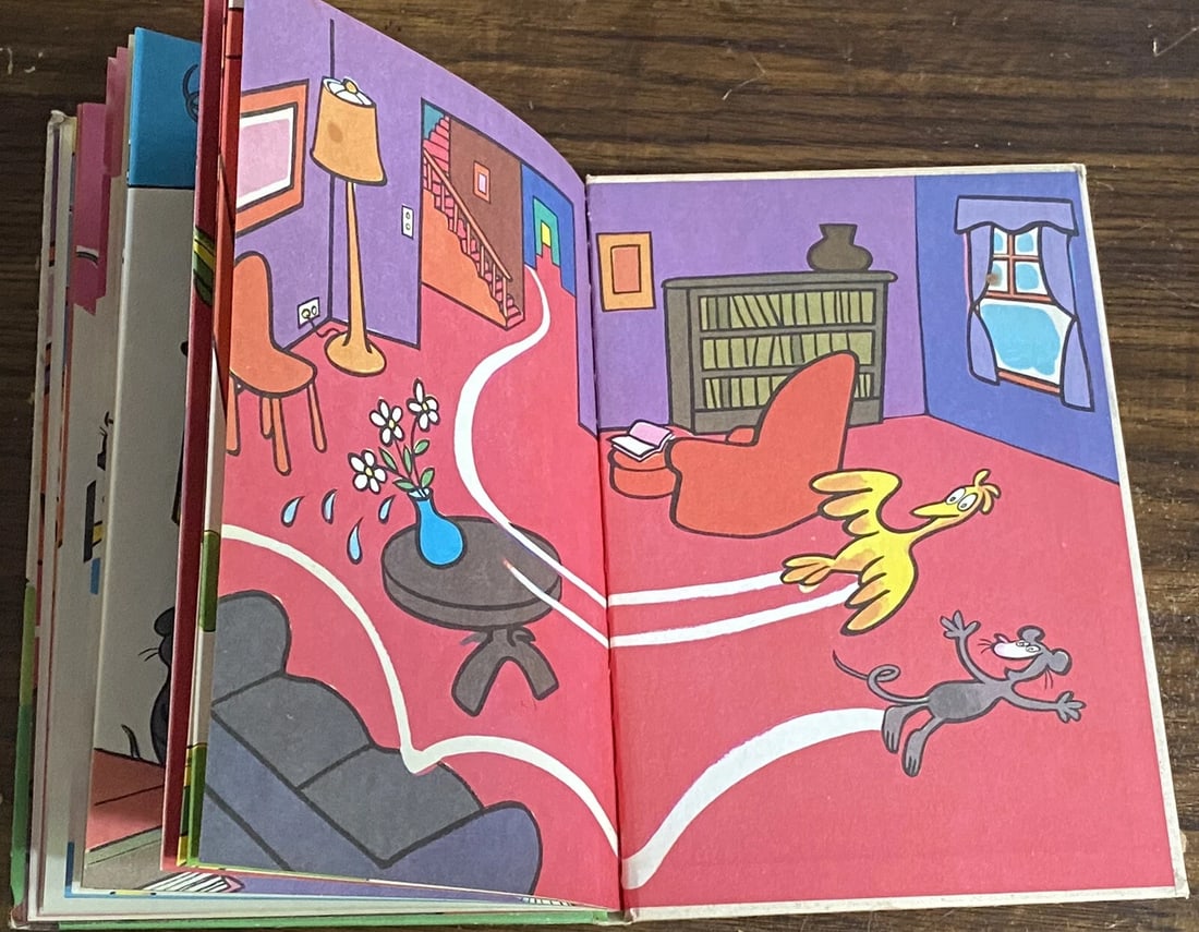 Dr. Seuss In A People House Theo LeSieg Book Club Edition 1972 1st Ed/Print VG - 13