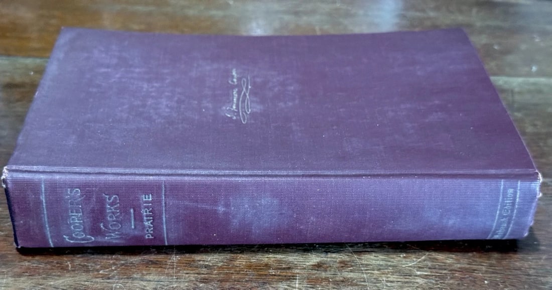 Cooper’s Works James Fenimore Cooper The Prairie Mohawk Edition G.P. Putnam VG - 4