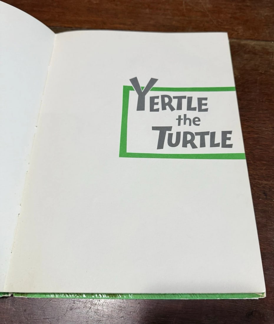 1958 YERTLE THE TURTLE and OTHER STORIES 1st Edition/Printing Dr. Seuss - 8