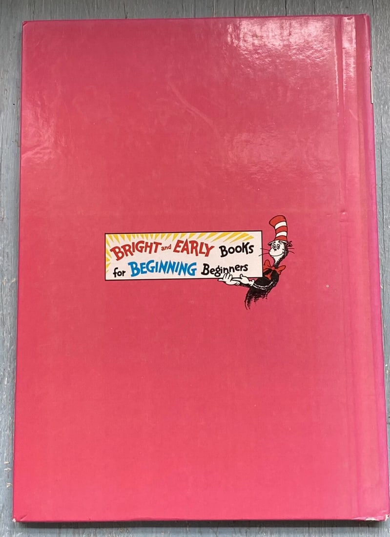 The Berenstains' B Book Dr. Seuss Beginners Books HC 1st Ed. VG+ Grolier BC Ed. - 2