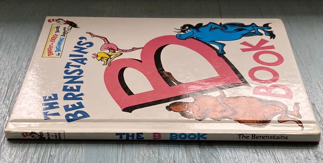 The Berenstains' B Book Dr. Seuss Beginners Books HC 1st Ed. VG+ Grolier BC Ed. - 3