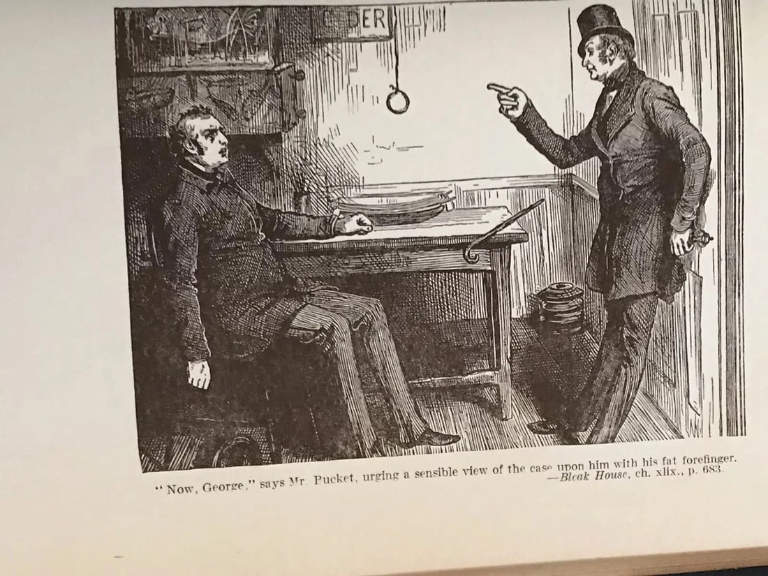 The Works Of Charles Dickens University Edition Vol. 1 Bleak House Antique 1911 - 11